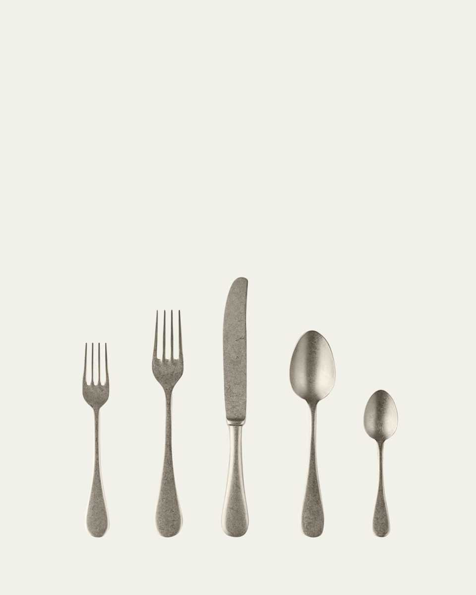 Vintage Champagne 5-Piece Flatware Setting